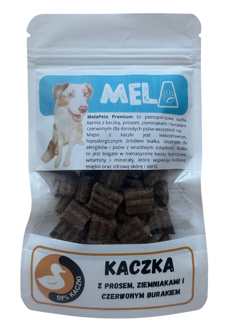 Karma sucha - zestaw próbek, 4 smaki
